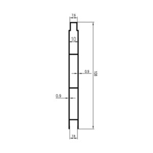LAMBRIL 108MM LEVE - BRANCO