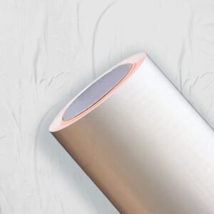 VINIL REFLETIVO RECORTE PET BRANCO COM FILME 100 MICRONS E LINER 100G EM ROLO DE 1,24X45,7M