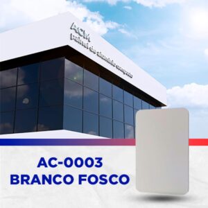 PAINEL ACM - BRANCO FOSCO - 1.220 X 5.000MM, 3MM