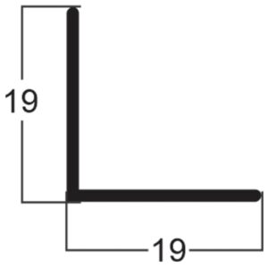 CANTONEIRA 3/4 #1,10MM - BRANCO