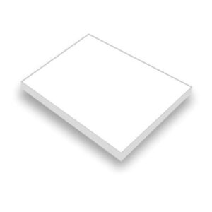 CHAPA DE PVC EXPANDIDO - BRANCO - 1.220 X 2.440MM X 3MM DE ESPESSURA.