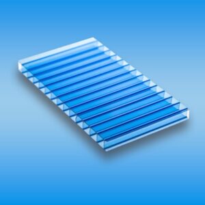 CHAPA DE POLICARBONATO ALVEOLAR - AZUL - 2.100 X 6.000 X 6MM.