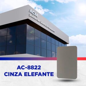 PAINEL ACM - CINZA CLARO ( ELEFANTE ) - 1.220 X 5.000MM, 3MM