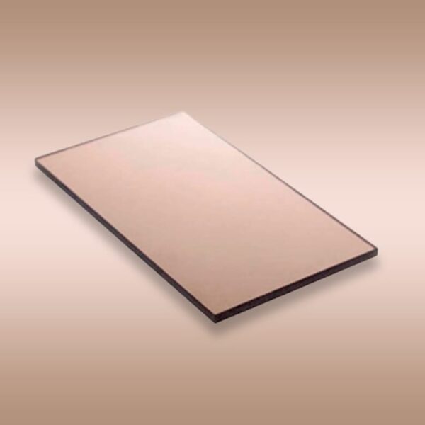 CHAPA DE POLICARBONATO COMPACTO - BRONZE - 2.050 X 6.000MM X 3MM