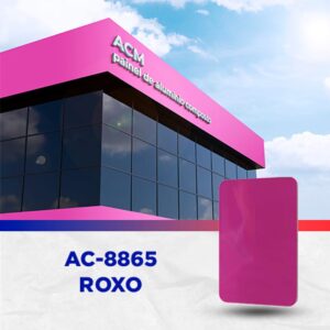 PAINEL ACM - PURPLE (ROXO) - 1.220 X 5.000MM, 3MM